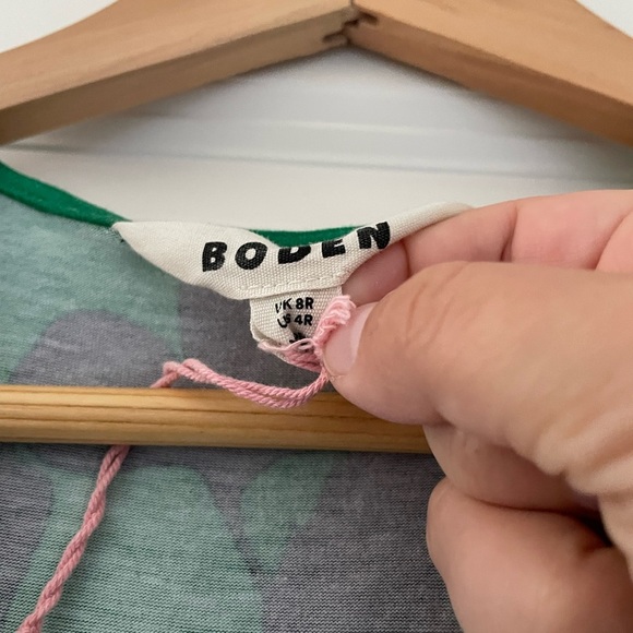 NWOT Boden Vanessa Jersey Wrap Maxi Dress Silhouette Bloom Floral - Picture 8 of 11